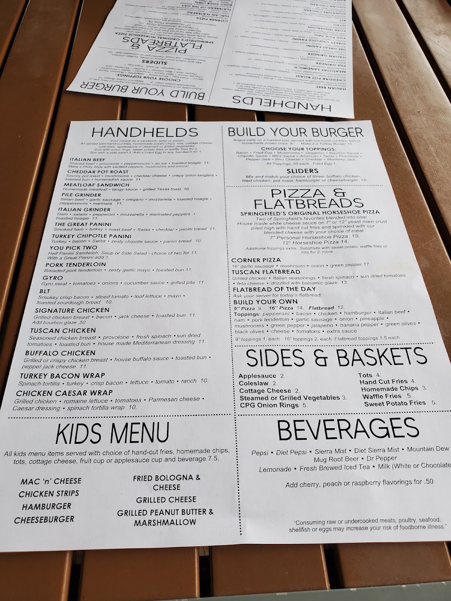 Corner Pub & Grill Menu - Image 5